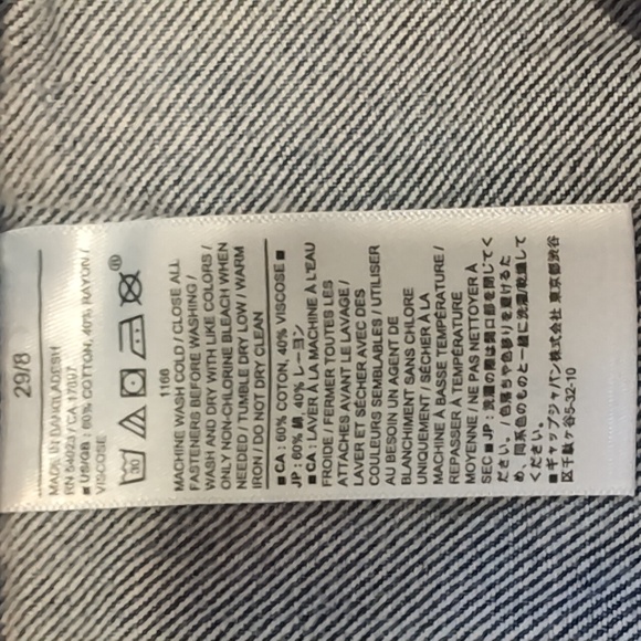 Banana Republic Luxe Wide Leg Pleated High Rise Jeans Modern NEW Size 29 - Picture 14 of 16